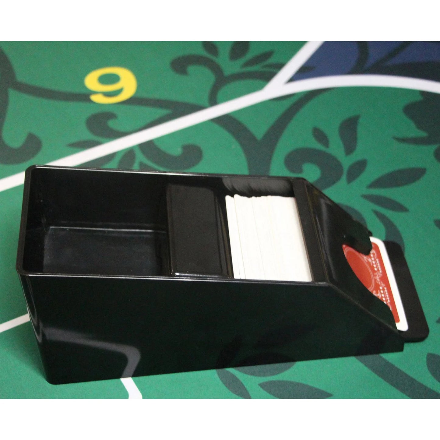 4/6 Decks Discard Tray Lightweight Portable 1-6 Decks Casino Poker Dealer Playling Cards Game Transparent Blackjack Dealing Shoe