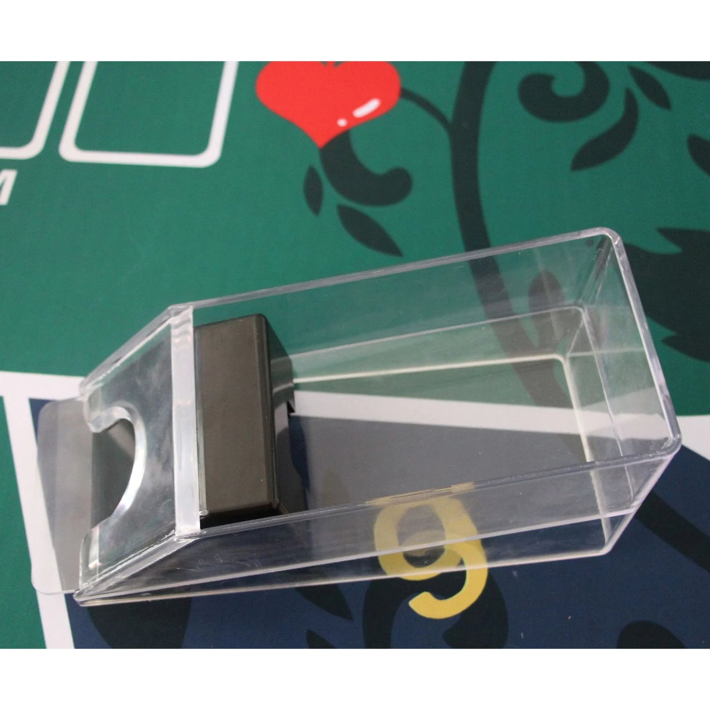 4/6 Decks Discard Tray Lightweight Portable 1-6 Decks Casino Poker Dealer Playling Cards Game Transparent Blackjack Dealing Shoe