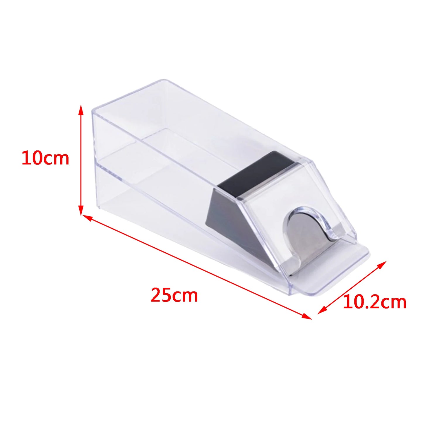 4/6 Decks Discard Tray Lightweight Portable 1-6 Decks Casino Poker Dealer Playling Cards Game Transparent Blackjack Dealing Shoe